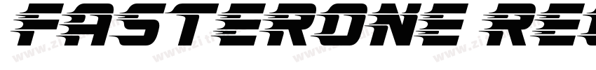FasterOne Regular字体转换 FasterOne Regular字体转换